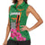 Personalized Zambia Women Sleeveless Polo Shirt Icitungu ca Zambia Bougainvillea - Wonder Print Shop