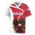 Personalized Austria National Day Rugby Jersey Republik Osterreich Black Eagle - Wonder Print Shop