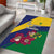 Saint Vincent and the Grenadines Area Rug Pax et Justitia Cannonball Flower - Wonder Print Shop