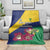 Saint Vincent and the Grenadines Blanket Pax et Justitia Cannonball Flower