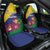 Saint Vincent and the Grenadines Car Seat Cover Pax et Justitia Cannonball Flower - Wonder Print Shop