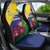 Saint Vincent and the Grenadines Car Seat Cover Pax et Justitia Cannonball Flower - Wonder Print Shop