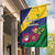 Saint Vincent and the Grenadines Garden Flag Pax et Justitia Cannonball Flower - Wonder Print Shop