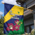 Saint Vincent and the Grenadines Garden Flag Pax et Justitia Cannonball Flower - Wonder Print Shop