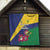 Saint Vincent and the Grenadines Quilt Pax et Justitia Cannonball Flower