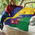 Saint Vincent and the Grenadines Quilt Pax et Justitia Cannonball Flower