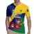 Personalized Saint Vincent and the Grenadines Rugby Jersey Pax et Justitia Cannonball Flower - Wonder Print Shop