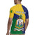 Personalized Saint Vincent and the Grenadines Rugby Jersey Pax et Justitia Cannonball Flower - Wonder Print Shop