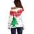 Personalized Lebanon Independence Day Off Shoulder Sweater Cedrus libani - Wonder Print Shop