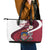 Latvia Leather Tote Bag Dievs sveti Latviju - Wonder Print Shop