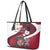 Latvia Leather Tote Bag Dievs sveti Latviju - Wonder Print Shop