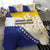 Bosnia and Herzegovina Bedding Set Stars With Golden Lily - Wonder Print Shop