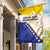 Bosnia and Herzegovina Garden Flag Stars With Golden Lily