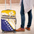 Bosnia and Herzegovina Luggage Cover Stars With Golden Lily - Wonder Print Shop