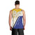 Personalized Bosnia and Herzegovina Men Tank Top Stars With Golden Lily - Wonder Print Shop