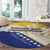 Bosnia and Herzegovina Round Carpet Stars With Golden Lily