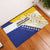 Bosnia and Herzegovina Rubber Doormat Stars With Golden Lily - Wonder Print Shop