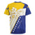 Personalized Bosnia and Herzegovina Rugby Jersey Stars With Golden Lily - Wonder Print Shop