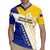 Personalized Bosnia and Herzegovina Rugby Jersey Stars With Golden Lily - Wonder Print Shop