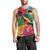 Personalised Barbuda Men Tank Top Frigate Bird Tropical Style