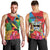 Personalised Barbuda Men Tank Top Frigate Bird Tropical Style