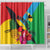 Barbuda Shower Curtain Frigate Bird Tropical Style - Wonder Print Shop