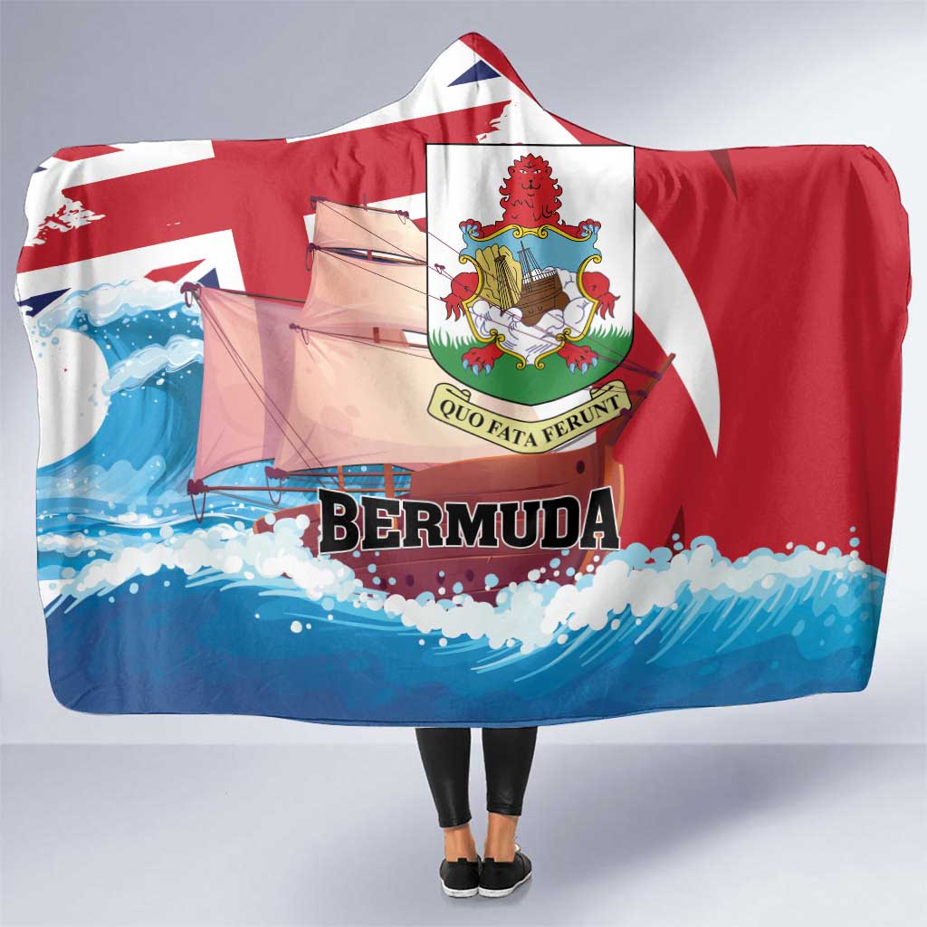 Bermuda Hooded Blanket Quo Fata Ferunt