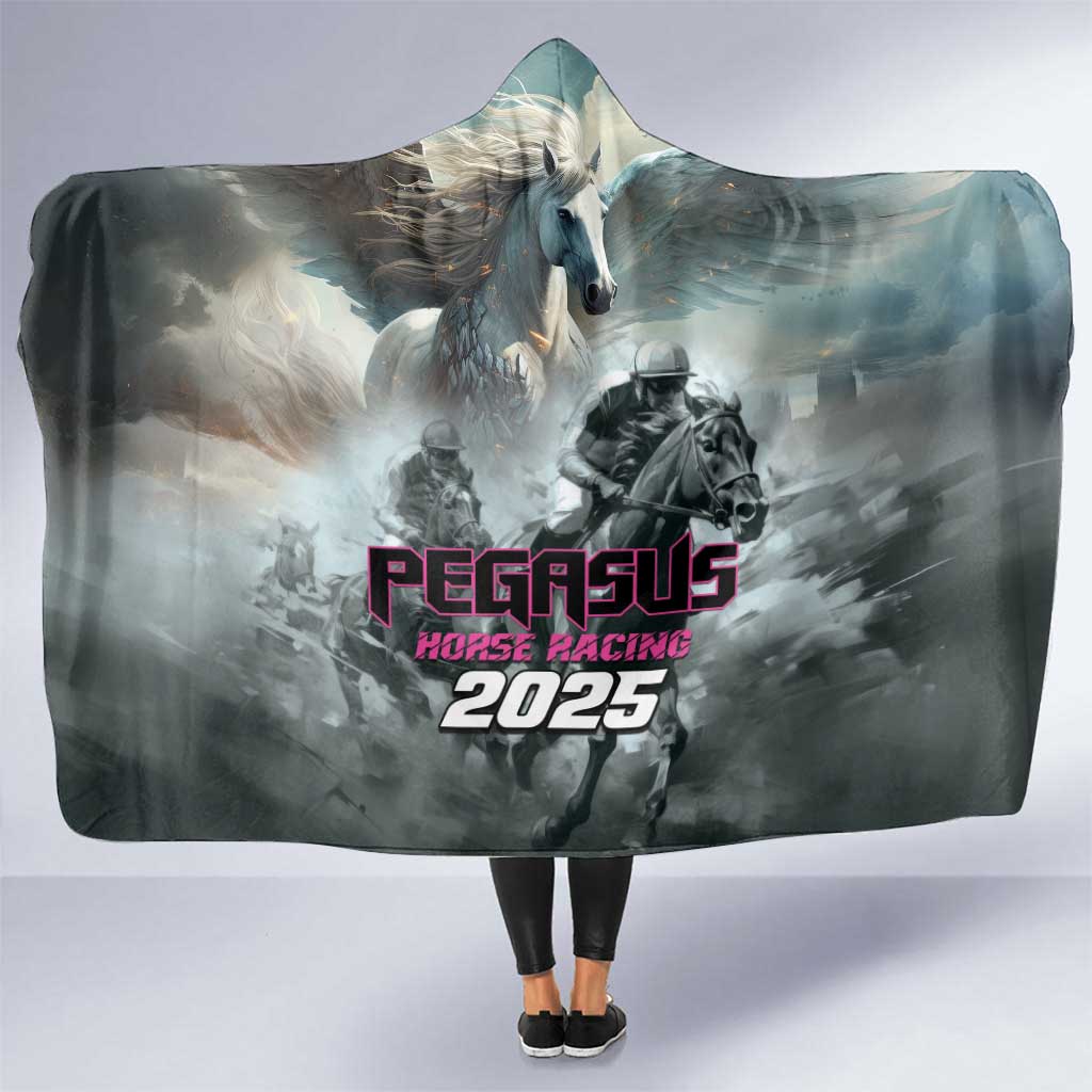 Pegasus Horse Racing 2025 Hooded Blanket Soar to Victory