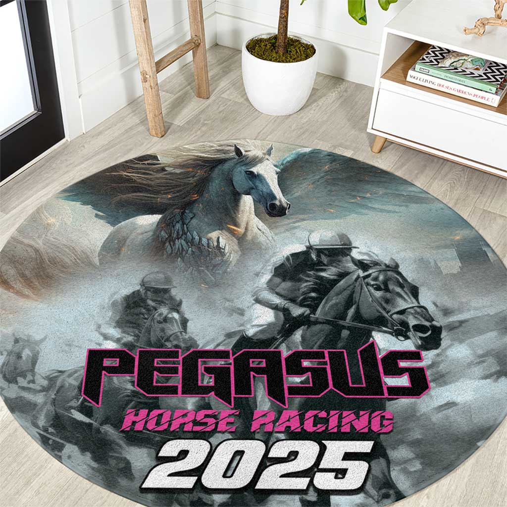 Pegasus Horse Racing 2025 Round Carpet Soar to Victory - Wonder Print Shop