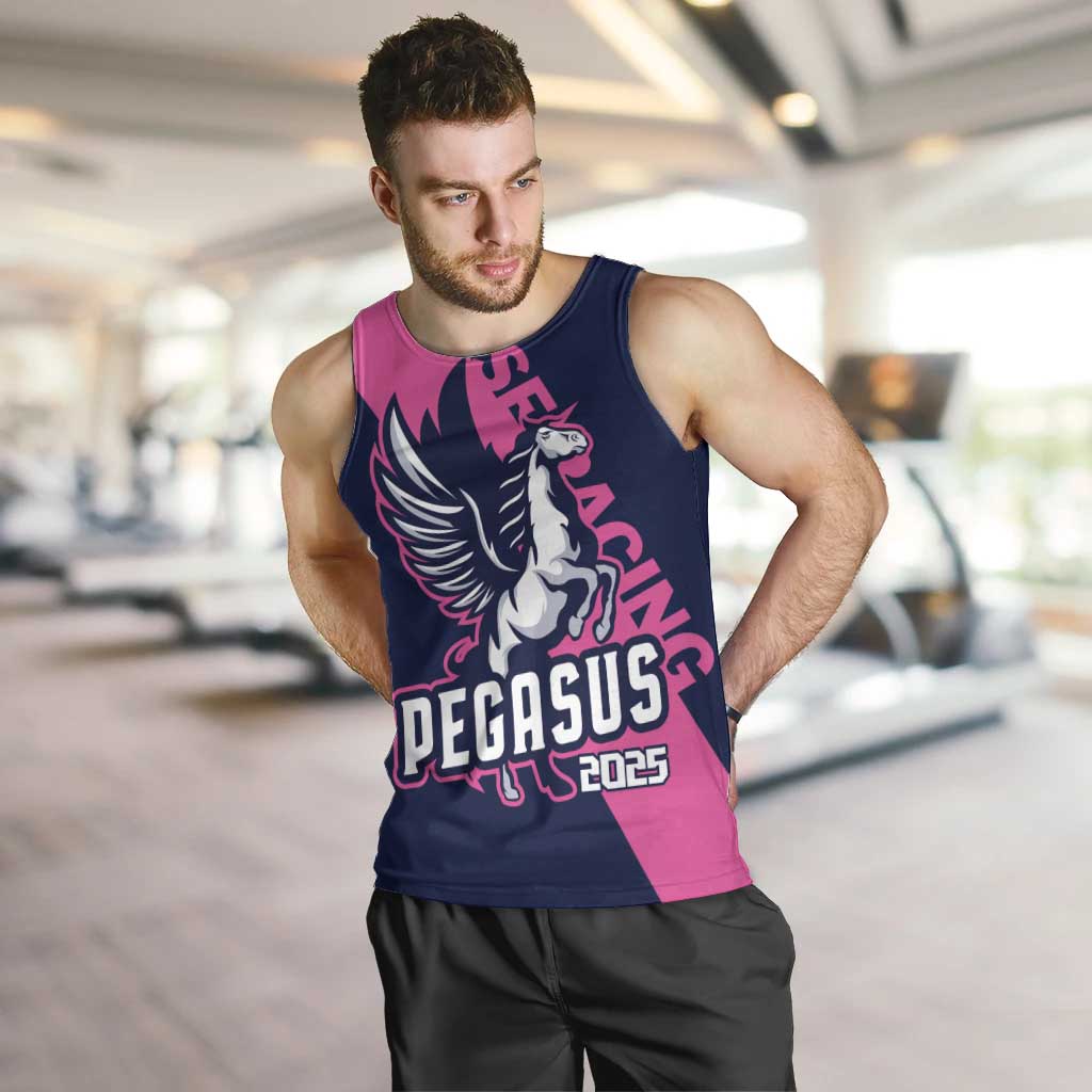 Personalized Pegasus Horse Racing 2025 Men Tank Top Where Champions Rise