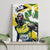 Jamaica Canvas Wall Art Proud to be Lightning Bolt - Wonder Print Shop