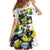 Jamaica Family Matching Long Sleeve Bodycon Dress and Hawaiian Shirt Proud to be Lightning Bolt - Wonder Print Shop