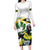 Jamaica Family Matching Long Sleeve Bodycon Dress and Hawaiian Shirt Proud to be Lightning Bolt - Wonder Print Shop