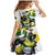 Jamaica Family Matching Mermaid Dress and Hawaiian Shirt Proud to be Lightning Bolt - Wonder Print Shop