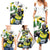 Jamaica Family Matching Summer Maxi Dress and Hawaiian Shirt Proud to be Lightning Bolt - Wonder Print Shop