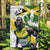 Jamaica Garden Flag Proud to be Lightning Bolt - Wonder Print Shop