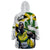 Jamaica Wearable Blanket Hoodie Proud to be Lightning Bolt