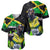 Jamaica Lightning Bolt Baseball Jersey Proud of Jumieka Splash Style Black Color - Wonder Print Shop