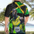 Jamaica Lightning Bolt Hawaiian Shirt Proud of Jumieka Splash Style Black Color - Wonder Print Shop