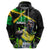 Jamaica Lightning Bolt Hoodie Proud of Jumieka Splash Style Black Color - Wonder Print Shop