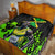 Jamaica Lightning Bolt Quilt Proud of Jumieka Splash Style Black Color