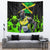 Jamaica Lightning Bolt Tapestry Proud of Jumieka Splash Style Black Color