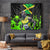 Jamaica Lightning Bolt Tapestry Proud of Jumieka Splash Style Black Color