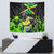 Jamaica Lightning Bolt Tapestry Proud of Jumieka Splash Style Black Color