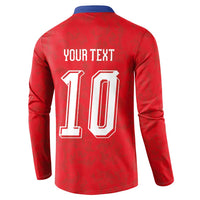 Custom Czech Football Button Sweatshirt Glory 2026 Sporty Style