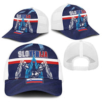 Slovenia Sport Fan Jersey Baseball Net Cap Broken Ice Style Patterns - Wonder Print Shop