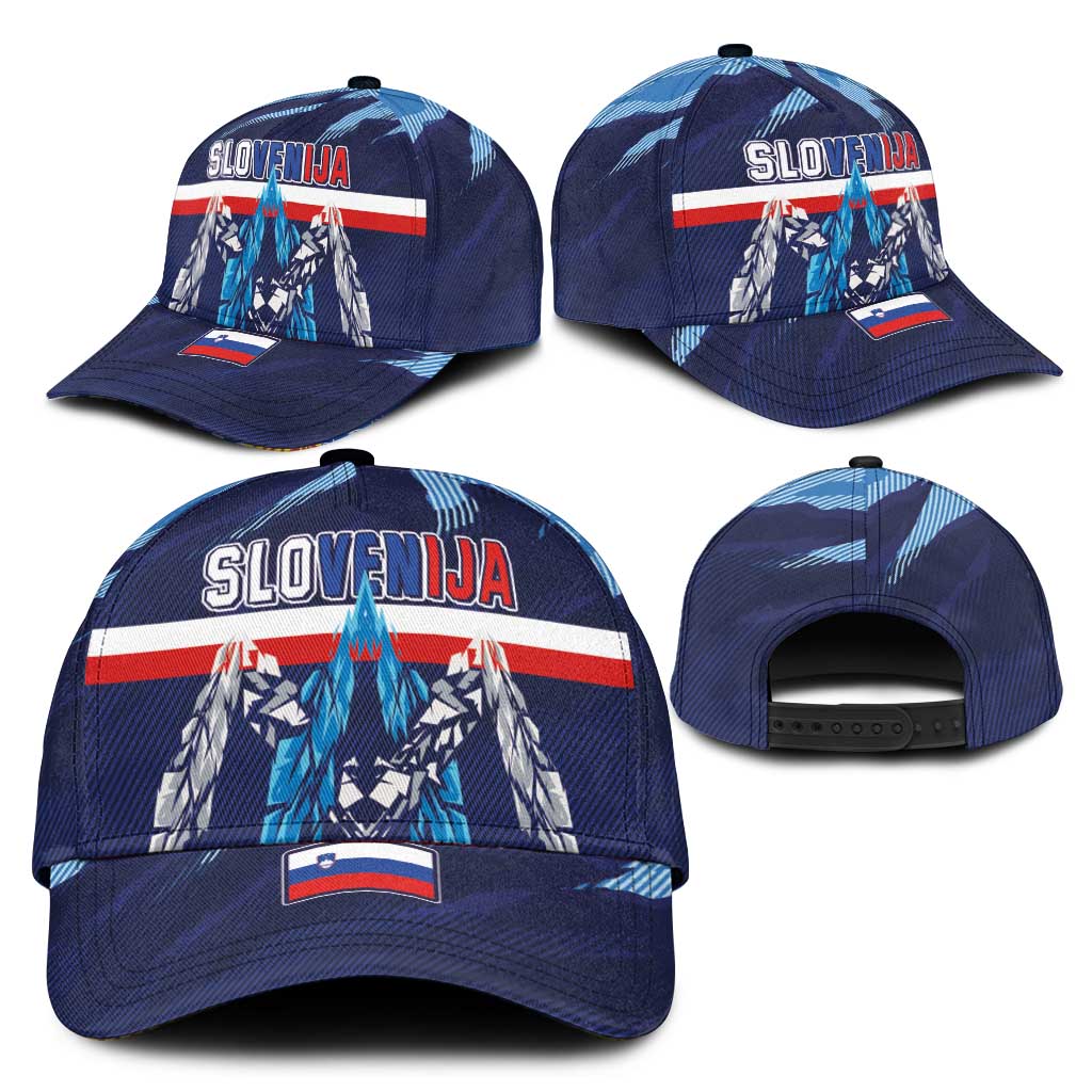Slovenia Sport Fan Jersey Classic Cap Broken Ice Style Patterns - Wonder Print Shop