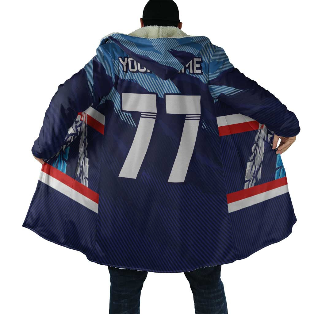 Custom Slovenia Sport Fan Jersey Cloak Broken Ice Style Patterns - Wonder Print Shop