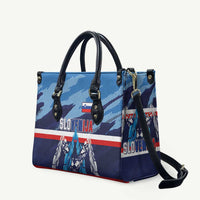 Slovenia Sport Fan Jersey Leather Bag Broken Ice Style Patterns - Wonder Print Shop