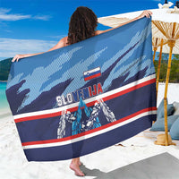 Slovenia Sport Fan Jersey Sarong Broken Ice Style Patterns - Wonder Print Shop